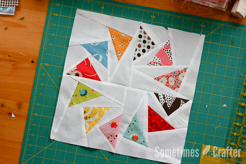 Paper Pieced Block – Sometimes Crafter