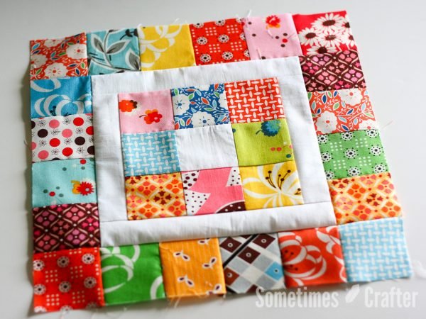 Square In A Square Block – Sometimes Crafter