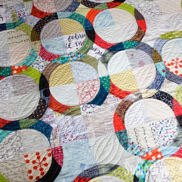 Sometimes Crafter Quilting // Melissa Everett's January Quilt