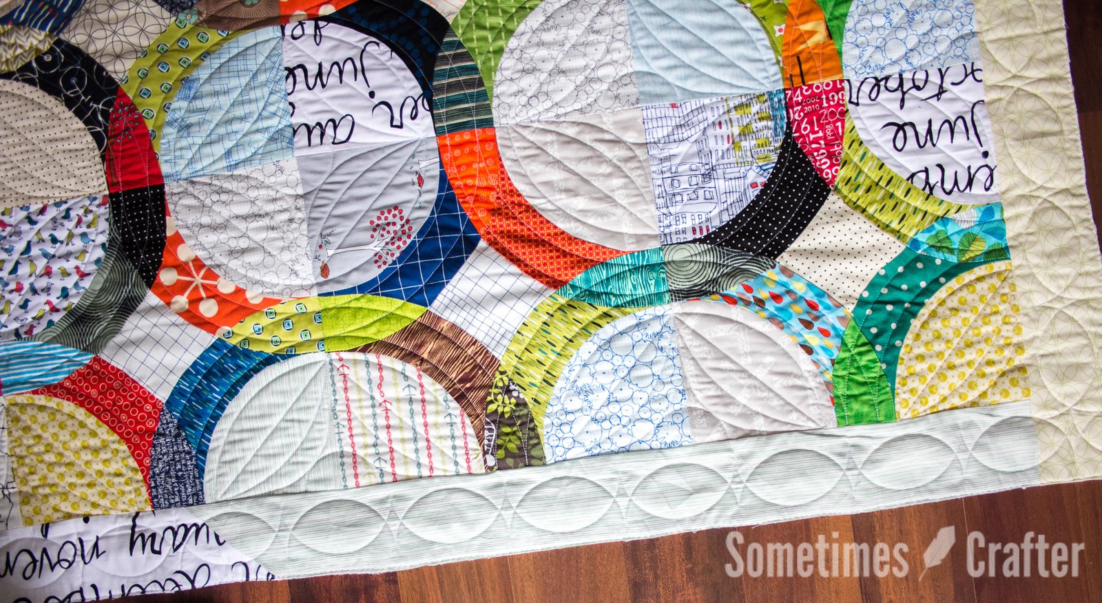 Sometimes Crafter Quilting // Melissa Everett's January Quilt