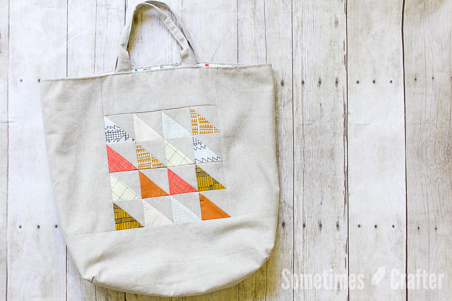 Sometimes Crafter // HST Tote Bag Pattern