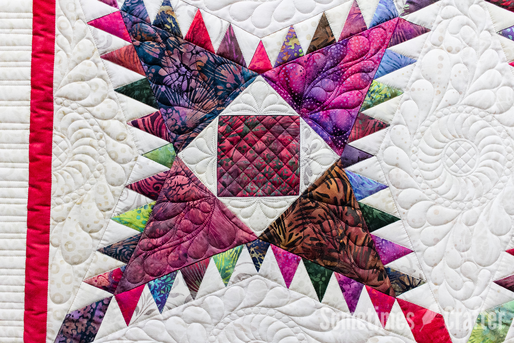 how to make a feathered star quilt block Feathered star quilt ...